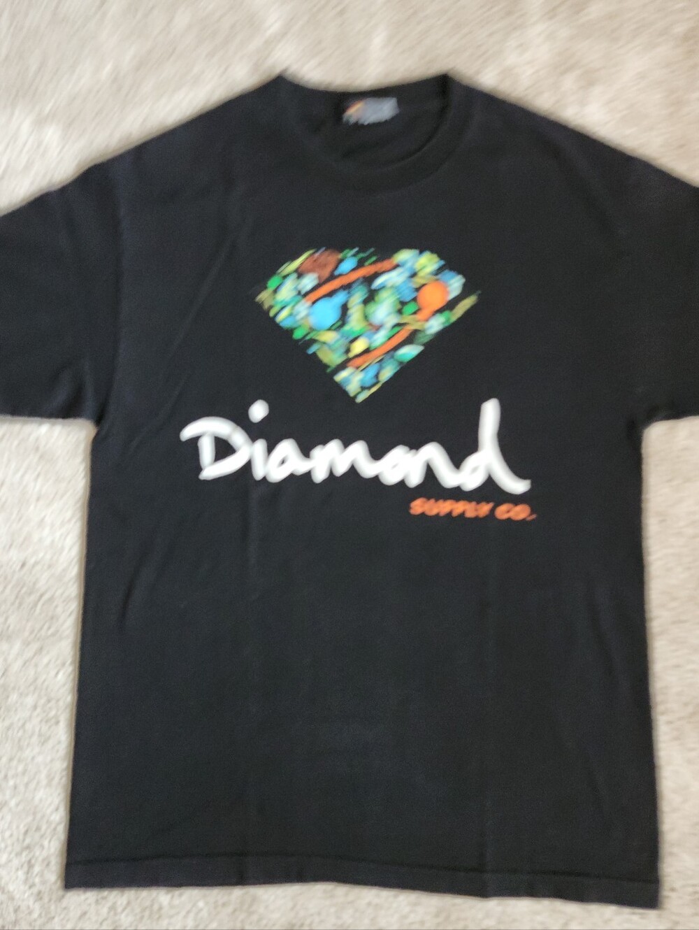 The Hundreds × Diamond Collection collab graphic t-shirt | size Large